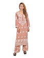 Handmade Embroidered Rayon Lucknowi Chikankari Plazo Set